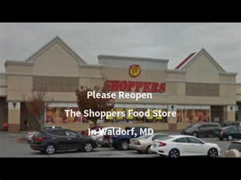 shoppers waldorf md hiring.